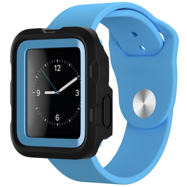 GRIFFIN Survivor Tactical Case Apple Watch 42mm Blue ryhmässä ÄLYPUHELIMET JA TABLETIT / Urheilu, koti ja vapaa-aika / Apple Watch & tarvikkeet / Tarvikkeet @ TP E-commerce Nordic AB (38-47826)