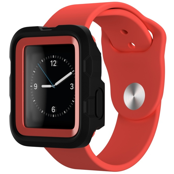 GRIFFIN Survivor Tactical Case Apple Watch 42mm Coral ryhmässä ÄLYPUHELIMET JA TABLETIT / Urheilu, koti ja vapaa-aika / Apple Watch & tarvikkeet / Tarvikkeet @ TP E-commerce Nordic AB (38-47827)