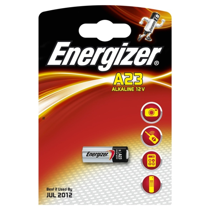 Energizer Batteri A23/E23A 1-pack ryhmässä KODINELEKTRONIIKKA / Paristot & Laturit / Akut / Muut @ TP E-commerce Nordic AB (38-47907)