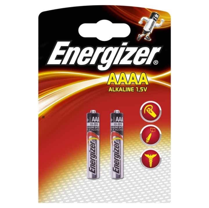 ENERGIZER Paristo AAAA/LR61 Ultra+ 2-pack ryhmässä KODINELEKTRONIIKKA / Paristot & Laturit / Akut / Muut @ TP E-commerce Nordic AB (38-47940)