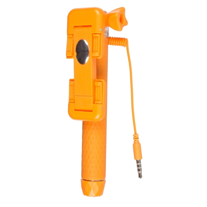 KITVISION Selfiestick Pocket Trådad Spegelfunktion Orange ryhmässä ÄLYPUHELIMET JA TABLETIT / Muut tarvikkeet / Telakat, Jalustat & Pidikkeet @ TP E-commerce Nordic AB (38-48444)