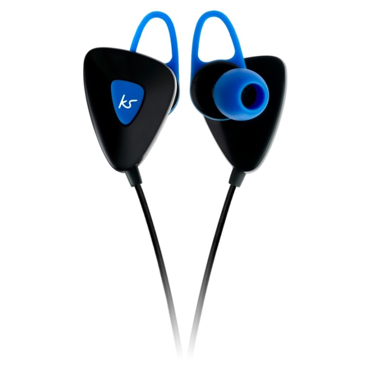 KitSound Trail Sport In-Ear Wireless, Blue ryhmässä KODINELEKTRONIIKKA / Ääni & Kuva / Kuulokkeet & Tarvikkeet / Kuulokkeet @ TP E-commerce Nordic AB (38-48462)