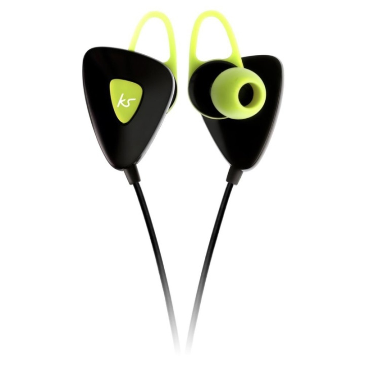 KitSound Trail Sport In-Ear Wireless, Green ryhmässä KODINELEKTRONIIKKA / Ääni & Kuva / Kuulokkeet & Tarvikkeet / Kuulokkeet @ TP E-commerce Nordic AB (38-48463)