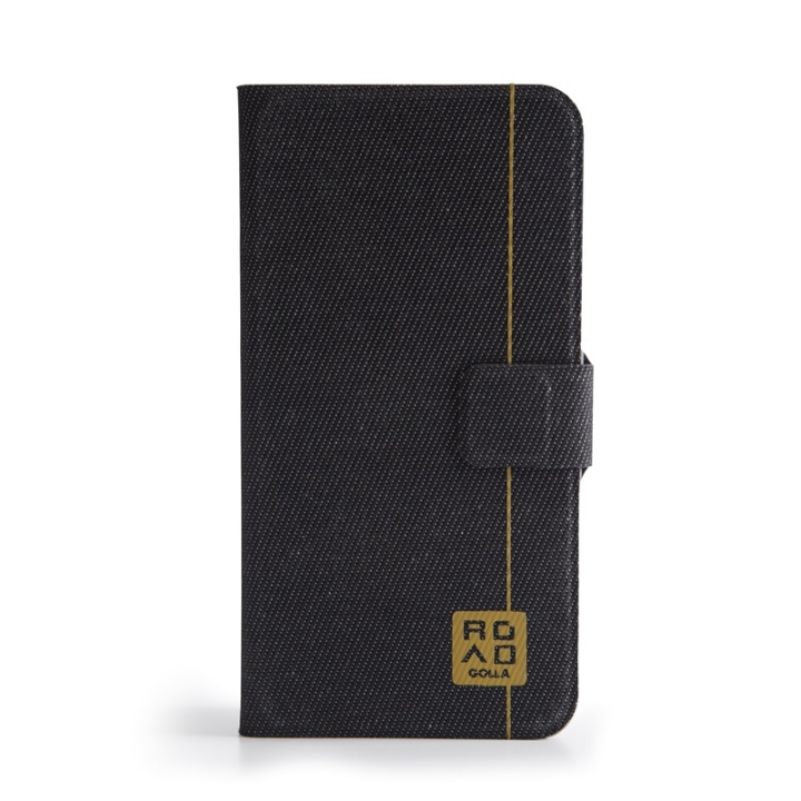 Golla ROAD Plånboksväska Slim iPhone6 Plus Svart G1746 ryhmässä ÄLYPUHELIMET JA TABLETIT / Puhelimen suojakotelo / Apple / iPhone 6 Plus/6S Plus / Kotelo @ TP E-commerce Nordic AB (38-48829)