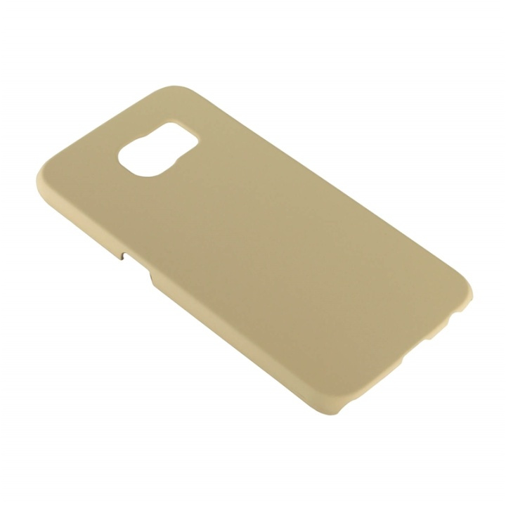 GEAR Suojakuori Beige - Samsung S6 ryhmässä ÄLYPUHELIMET JA TABLETIT / Puhelimen suojakotelo / Samsung @ TP E-commerce Nordic AB (38-49185)