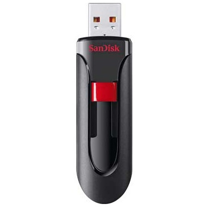 SANDISK Muistitikku Glide 64GB 64GB ryhmässä KODINELEKTRONIIKKA / Tallennusvälineet / USB-muistitikku / USB 2.0 @ TP E-commerce Nordic AB (38-49238)