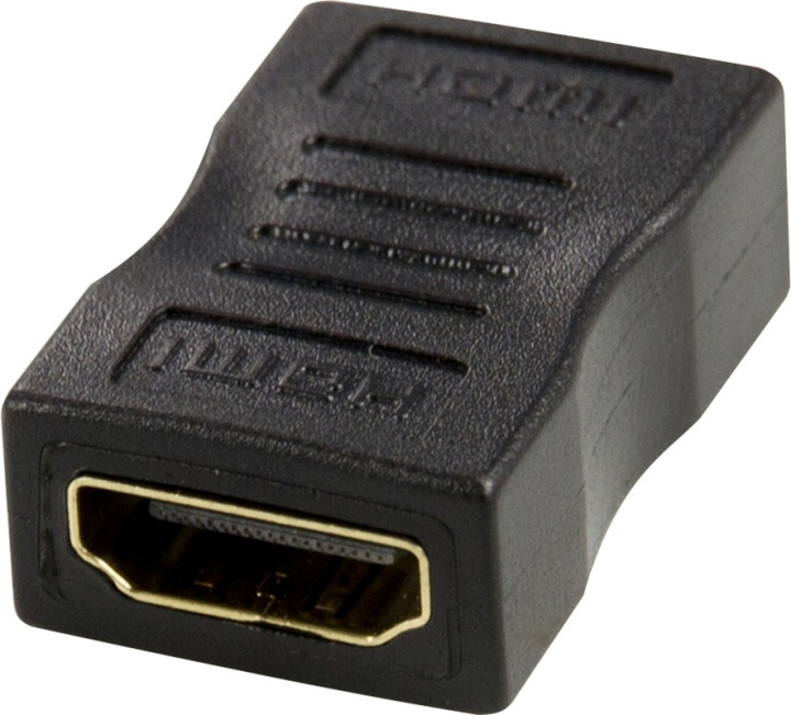 DELTACO HDMI-sovitin, 19-pin naaras - naaras ryhmässä KODINELEKTRONIIKKA / Kaapelit & Sovittimet / HDMI / Sovittimet @ TP E-commerce Nordic AB (38-5046)