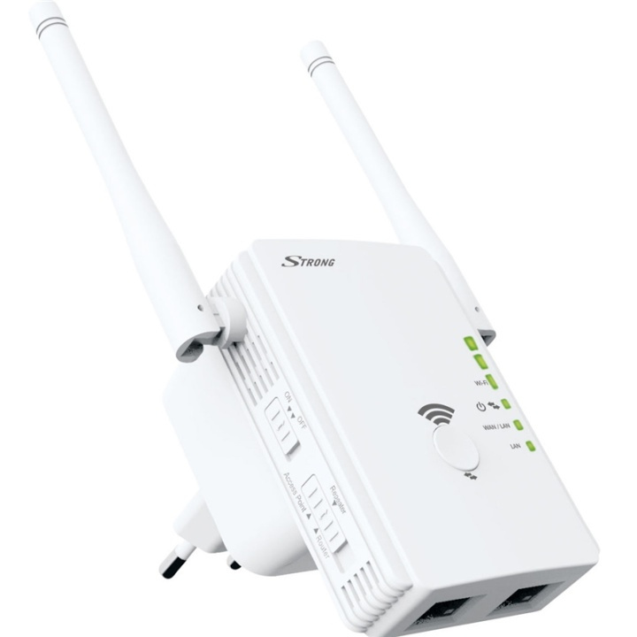 Strong Repeater 300 Mbit/s ryhmässä TIETOKOONET & TARVIKKEET / Verkko / Wifi-vahvistimet @ TP E-commerce Nordic AB (38-50608)