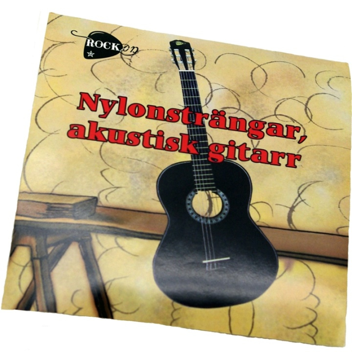 Rock On Nylonsträngar Akustisk Gitarr ryhmässä LELUT, TUOTTEET LAPSILLE JA VAUVOILLE / Musiikki, Laulu & Kuva / Musiikkitarvikkeet @ TP E-commerce Nordic AB (38-51668)