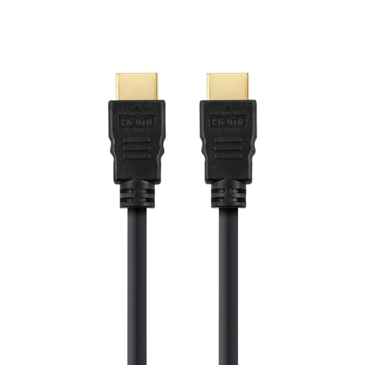 Champion HDMI-kabel Ha-Ha Svart 2.0m ryhmässä KODINELEKTRONIIKKA / Kaapelit & Sovittimet / HDMI / Kaapelit @ TP E-commerce Nordic AB (38-52314)