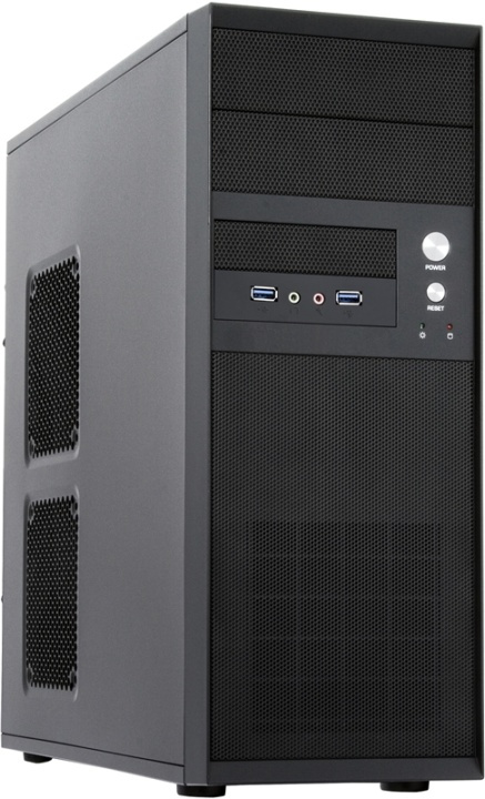Chieftec Black with Mesh front panel, 2 x USB 3.0 ryhmässä TIETOKOONET & TARVIKKEET / Tietokoneen komponentit / Asennuspohja @ TP E-commerce Nordic AB (38-52858)