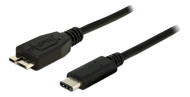 DeLOCK USB-kaapeli, 1m, Typ C ur-Typ Micro-B ur, 3.1 Gen 2, musta ryhmässä TIETOKOONET & TARVIKKEET / Kaapelit & Sovittimet / USB / USB-C @ TP E-commerce Nordic AB (38-53051)