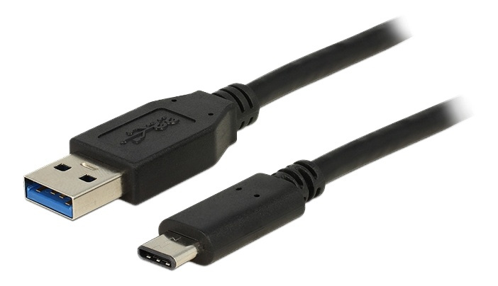 DeLOCK USB kaapeli, 0,5m, Type C ur - Type A ur, 3.1 Gen 2, musta ryhmässä TIETOKOONET & TARVIKKEET / Kaapelit & Sovittimet / USB / USB-C @ TP E-commerce Nordic AB (38-53061)