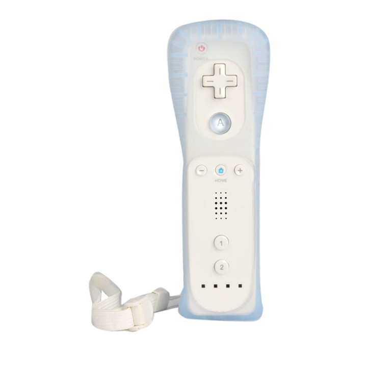 Remote till Wii/Wii U, Vit ryhmässä KODINELEKTRONIIKKA / Pelikonsolit & Tarvikkeet / Nintendo Wii @ TP E-commerce Nordic AB (38-5366)