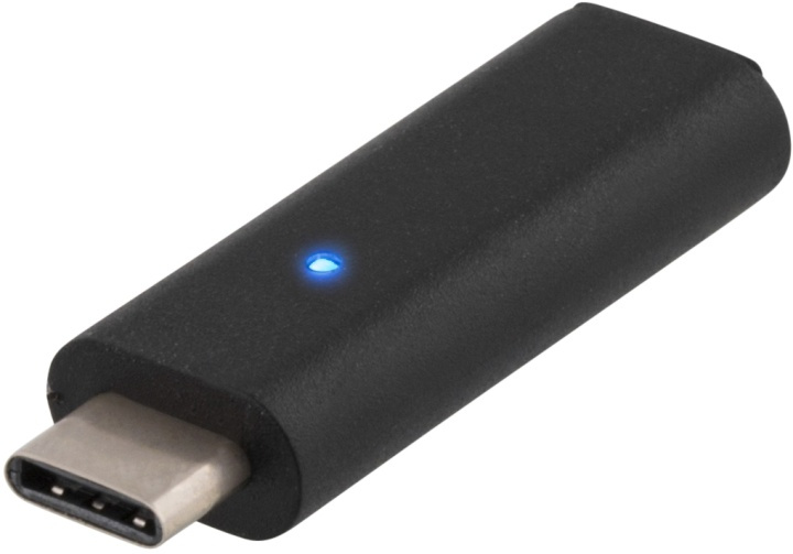 DELTACO USB 2.0 -sovitin, Type C - Type Micro B naaras, musta ryhmässä TIETOKOONET & TARVIKKEET / Kaapelit & Sovittimet / USB / USB-C @ TP E-commerce Nordic AB (38-53732)