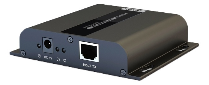 HDMI jatkaja Ethernetin kautta, HDbitT, 120m, UHD, IR, musta ryhmässä KODINELEKTRONIIKKA / Kaapelit & Sovittimet / HDMI / Sovittimet @ TP E-commerce Nordic AB (38-53930)