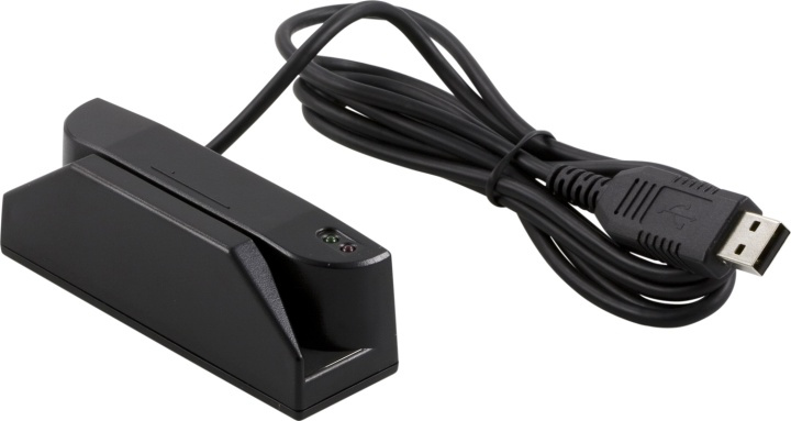 Magneettikortinlukija, raide 1+2+3, USB, musta ryhmässä KODINELEKTRONIIKKA / Tallennusvälineet / Kortinlukijat @ TP E-commerce Nordic AB (38-54051)