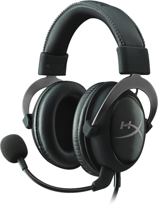 HyperX Cloud II Gaming Headset,svart/grå ryhmässä TIETOKOONET & TARVIKKEET / GAMING / Kuulokkeet @ TP E-commerce Nordic AB (38-54781)