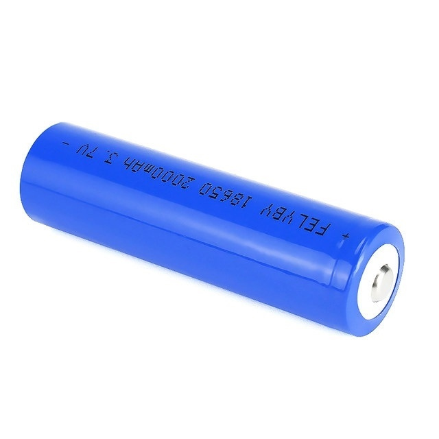 Laddningsbart batteri 18650, 2000mAh (Cust tip) ryhmässä KODINELEKTRONIIKKA / Paristot & Laturit / Akut / Muut @ TP E-commerce Nordic AB (38-5494)