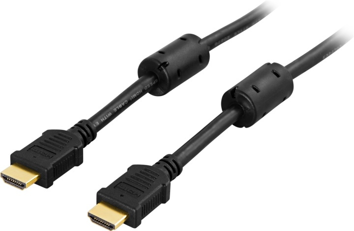 DELTACO HDMI-kaapeli Std+Eth 19-pin u-u,1080i,musta,10m ryhmässä KODINELEKTRONIIKKA / Kaapelit & Sovittimet / HDMI / Kaapelit @ TP E-commerce Nordic AB (38-5505)