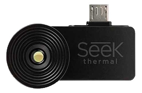 Seek Thermal Compact lämpökamera Androidille, musta ryhmässä ÄLYPUHELIMET JA TABLETIT / Muut tarvikkeet / Gadgets @ TP E-commerce Nordic AB (38-55536)