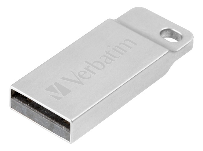 Verbatim Store\'n\'Go Metal Executive, 32GB USB 2.0-muisti pienoiskoossa ryhmässä KODINELEKTRONIIKKA / Tallennusvälineet / USB-muistitikku / USB 2.0 @ TP E-commerce Nordic AB (38-55956)