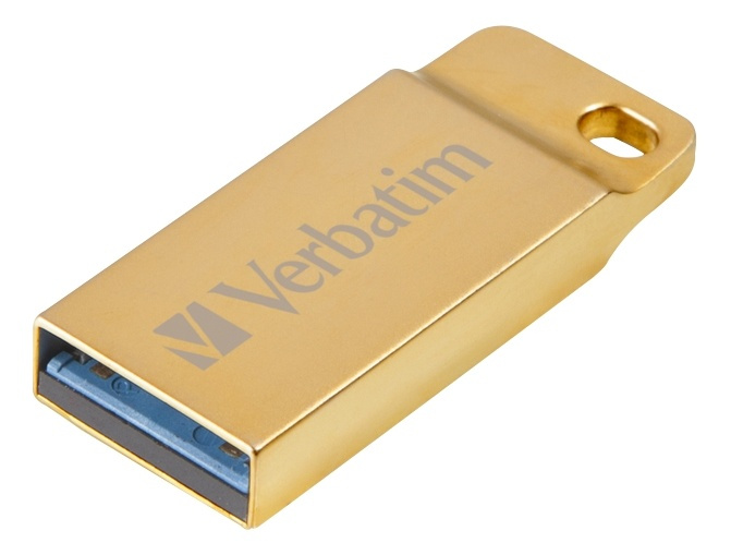 Verbatim Store \'n\' Go Metal Executive Gold USB 3.0 16GB muisti ryhmässä KODINELEKTRONIIKKA / Tallennusvälineet / USB-muistitikku / USB 3.0 @ TP E-commerce Nordic AB (38-55957)