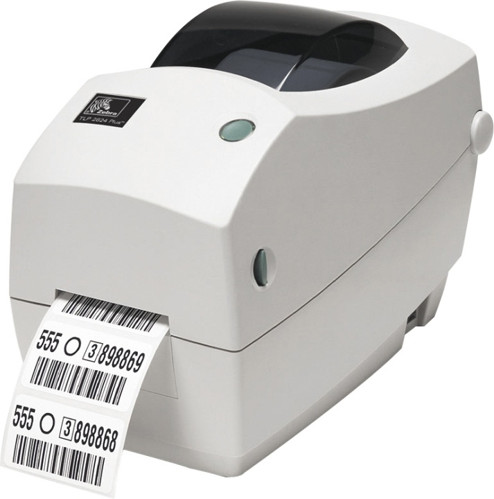 Zebra TT Printer TLP2824 Plus, 203DPI, Euro cords ryhmässä TIETOKOONET & TARVIKKEET / Tulostimet & Tarvikkeet / Tulostimet / Viivakoodi- ja etikettitulostimet @ TP E-commerce Nordic AB (38-56013)