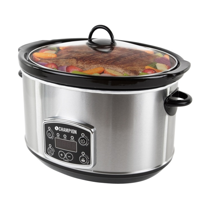 Champion Slowcooker 4,5l ryhmässä KOTI, TALOUS JA PUUTARHA / Kodinkoneet / Haudutuspadat @ TP E-commerce Nordic AB (38-56235)