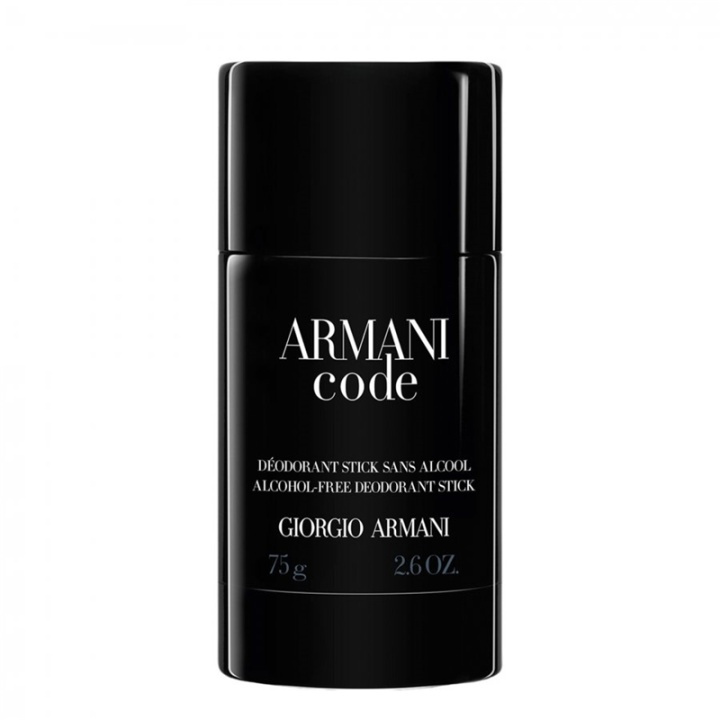 Armani Code Pour Homme Deostick 75ml ryhmässä KAUNEUS JA TERVEYS / Tuoksut & Parfyymit / Deodorantit / Miesten deodorantit @ TP E-commerce Nordic AB (38-56890)