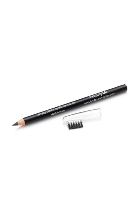 Beauty UK Eyebrow Pencil - Dark Brown ryhmässä KAUNEUS JA TERVEYS / Meikit / Silmät ja kulmat / Kulmakynä @ TP E-commerce Nordic AB (38-56915)