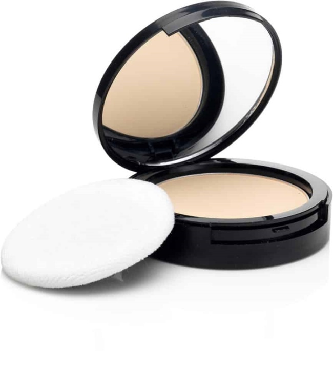 Beauty UK NEW Face Powder Compact No.2 ryhmässä KAUNEUS JA TERVEYS / Meikit / Meikit Kasvot / Puuteri @ TP E-commerce Nordic AB (38-56920)