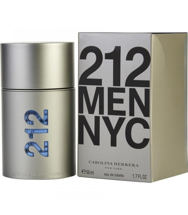 Carolina Herrera 212 Men NYC Edt 50ml ryhmässä KAUNEUS JA TERVEYS / Tuoksut & Parfyymit / Parfyymit / Miesten Tuoksut @ TP E-commerce Nordic AB (38-57011)