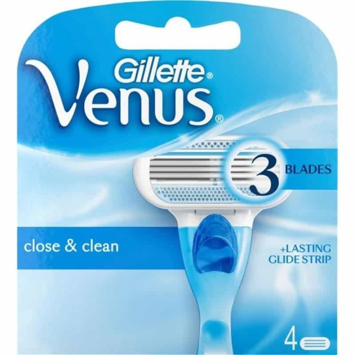 Gillette Venus Rakblad 4-pack ryhmässä KAUNEUS JA TERVEYS / Hiukset &Stailaus / Sheivaus ja trimmaus / Partahöylät & Tarvikkeet @ TP E-commerce Nordic AB (38-57199)