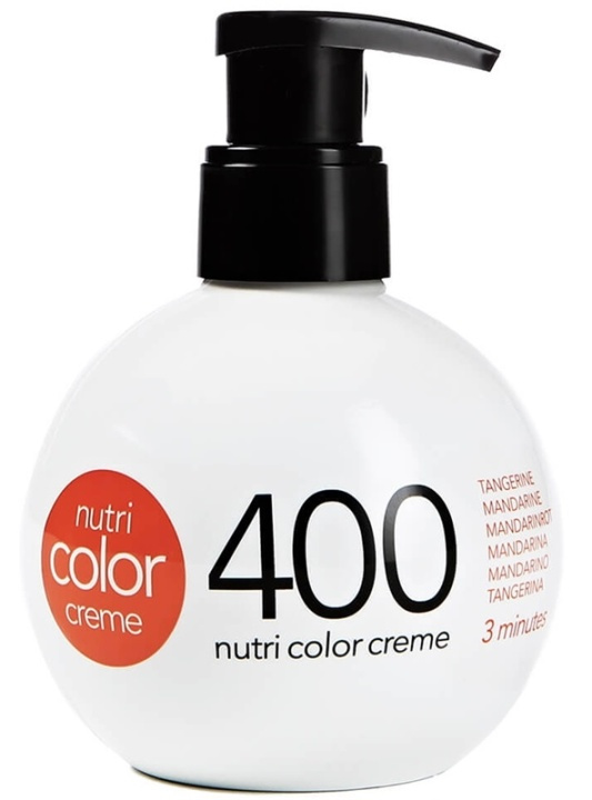 Revlon Nutri Color Creme 400 Tangerine 250ml ryhmässä KAUNEUS JA TERVEYS / Hiukset &Stailaus / Hiustenhoito / Hiusväri / Hiusväri & Väripommi @ TP E-commerce Nordic AB (38-57215)