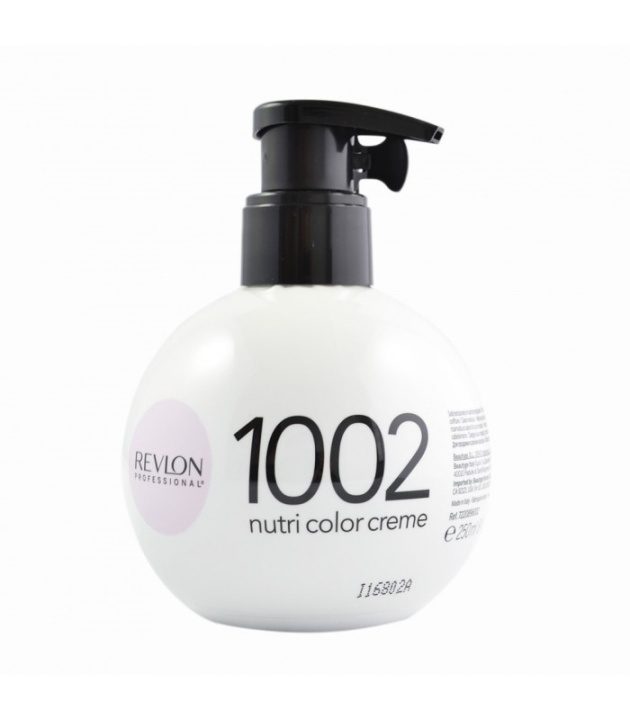 Revlon Nutri Color Creme 1002 White Platinum 270ml ryhmässä KAUNEUS JA TERVEYS / Hiukset &Stailaus / Hiustenhoito / Hiusväri / Hiusväri & Väripommi @ TP E-commerce Nordic AB (38-57218)