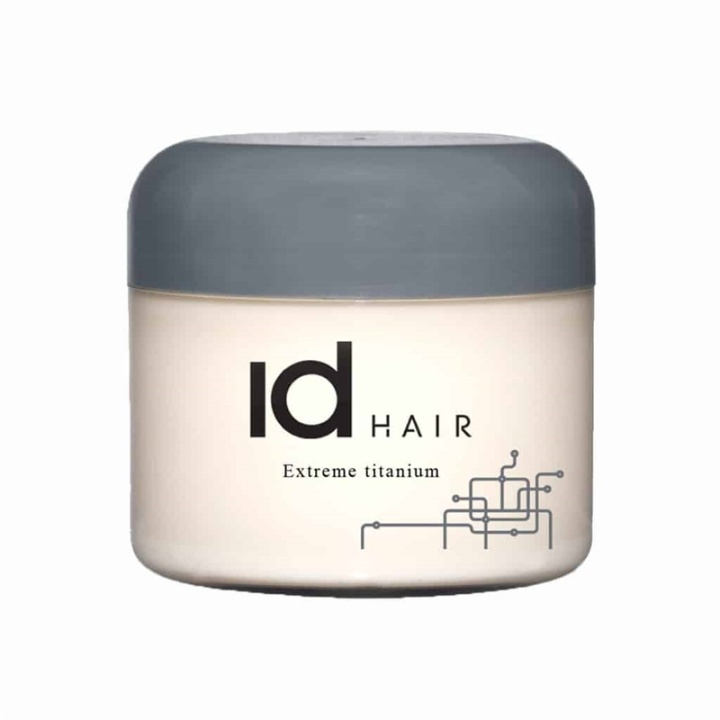 ID Hair Extreme Titanium Wax 100ml ryhmässä KAUNEUS JA TERVEYS / Hiukset &Stailaus / Hiusten stailaus / Karvanpoistovaha @ TP E-commerce Nordic AB (38-57375)