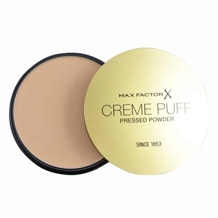 Max Factor Creme Puff 05 Läpikuultava ryhmässä KAUNEUS JA TERVEYS / Meikit / Meikit Kasvot / Puuteri @ TP E-commerce Nordic AB (38-57479)
