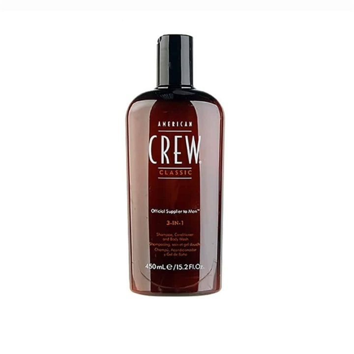 American Crew Classic 3-in-1 450ml ryhmässä KAUNEUS JA TERVEYS / Hiukset &Stailaus / Hiustenhoito / Shampoo @ TP E-commerce Nordic AB (38-57583)