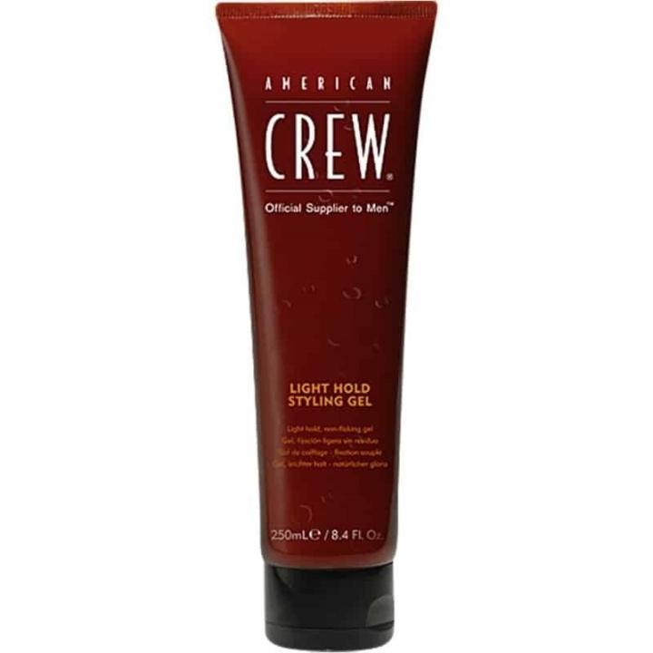 American Crew Styling Gel Light Hold 250ml ryhmässä KAUNEUS JA TERVEYS / Hiukset &Stailaus / Hiusten stailaus / Geeli / Geelisuihke @ TP E-commerce Nordic AB (38-57632)