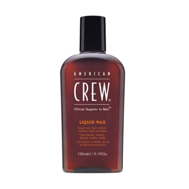 American Crew Liquid Wax 150ml ryhmässä KAUNEUS JA TERVEYS / Hiukset &Stailaus / Hiusten stailaus / Karvanpoistovaha @ TP E-commerce Nordic AB (38-57633)