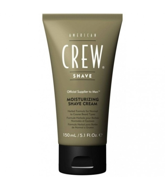 American Crew Moisturizing Shave Cream 150ml ryhmässä KAUNEUS JA TERVEYS / Hiukset &Stailaus / Sheivaus ja trimmaus / Partahöylät & Tarvikkeet @ TP E-commerce Nordic AB (38-57641)