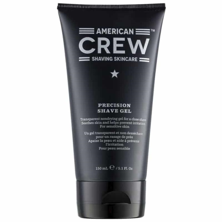American Crew Precision Shave Gel 150ml ryhmässä KAUNEUS JA TERVEYS / Hiukset &Stailaus / Sheivaus ja trimmaus / Partahöylät & Tarvikkeet @ TP E-commerce Nordic AB (38-57642)