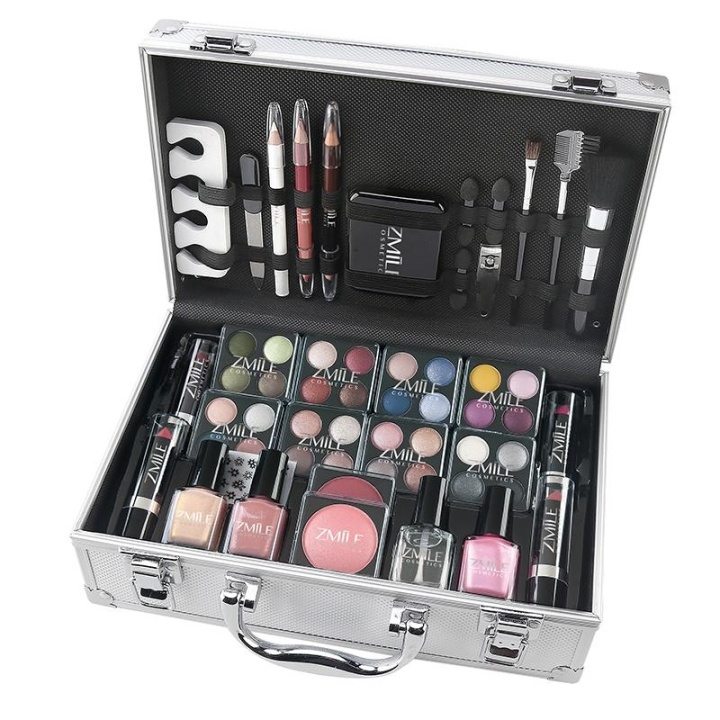 Makeup Box Alu Case French Manicure ryhmässä KAUNEUS JA TERVEYS / Meikit / Tarvikkeet & Meikkisetit / Meikkisetit @ TP E-commerce Nordic AB (38-57703)