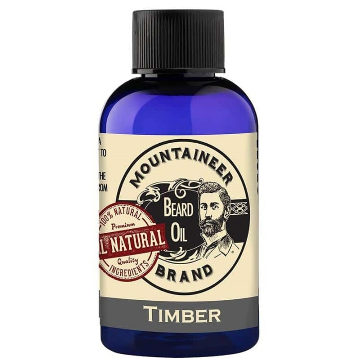 Mountaineer Brand Timber Beard Oil 60ml ryhmässä KAUNEUS JA TERVEYS / Hiukset &Stailaus / Parran hoito / Partaöljy @ TP E-commerce Nordic AB (38-57771)