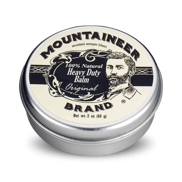 Mountaineer Brand Heavy Duty Beard Balm 60g ryhmässä KAUNEUS JA TERVEYS / Hiukset &Stailaus / Parran hoito / Partahoitoaine @ TP E-commerce Nordic AB (38-57773)
