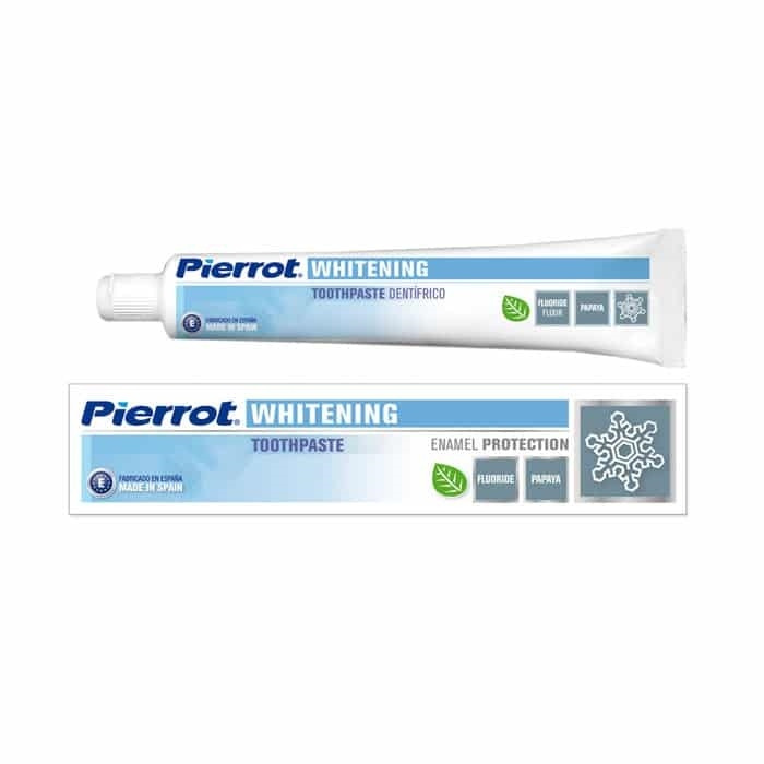 Pierrot Whitening Toothpaste 75ml ryhmässä KAUNEUS JA TERVEYS / Suunhoito / Valkaisutuotteet @ TP E-commerce Nordic AB (38-57827)