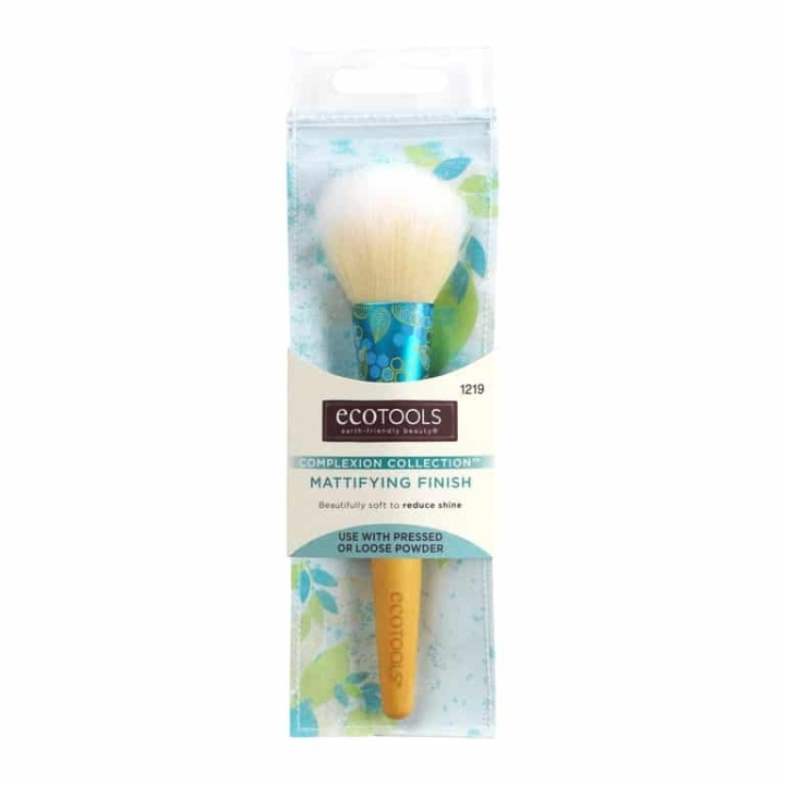 Eco Tools Mattifying Finish Brush ryhmässä KAUNEUS JA TERVEYS / Meikit / Tarvikkeet & Meikkisetit / Harjat & Pensselit @ TP E-commerce Nordic AB (38-57955)