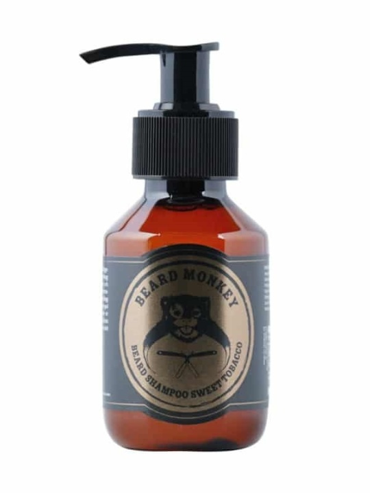 Beard Monkey Beard Shampoo Sweet Tobacco 100ml ryhmässä KAUNEUS JA TERVEYS / Hiukset &Stailaus / Parran hoito / Partashampoo @ TP E-commerce Nordic AB (38-58024)