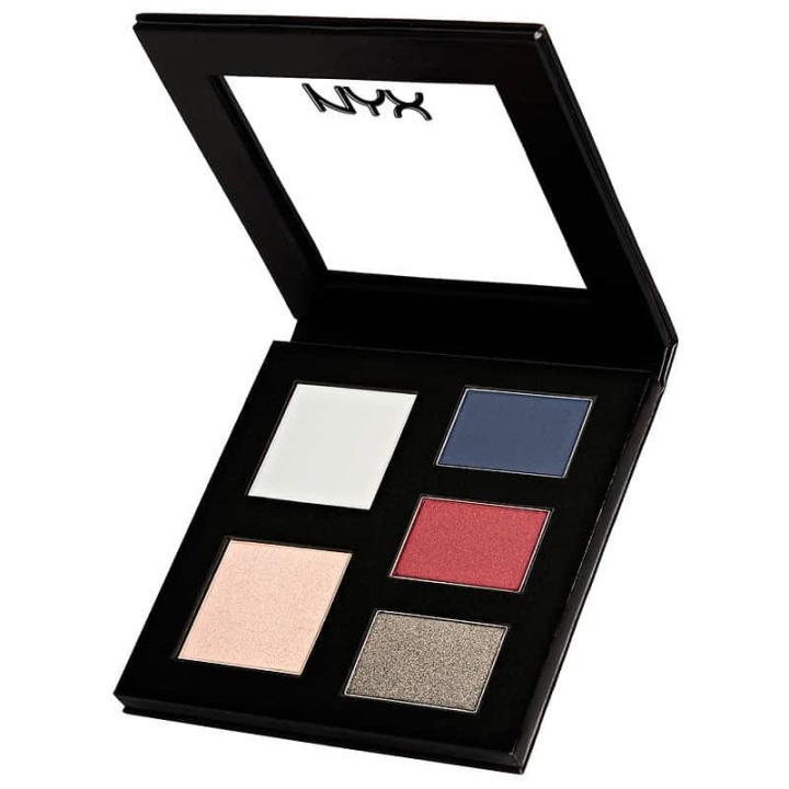 NYX PROF. MAKEUP Rocker Chic Palette - Tainted Love ryhmässä KAUNEUS JA TERVEYS / Meikit / Tarvikkeet & Meikkisetit / Meikkipaletit @ TP E-commerce Nordic AB (38-58109)